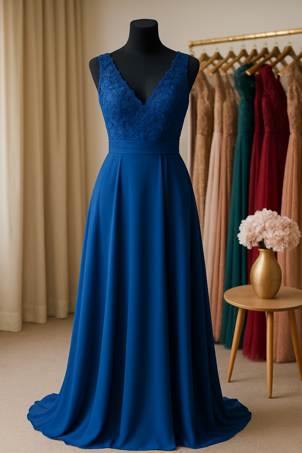 Vestido Azul Longo de Festa: Elegância Atemporal para Brilhar em Qualquer Evento